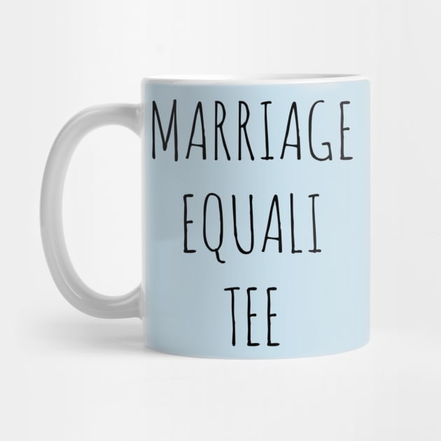 MARRIAGE EQUALI TEE by wanungara